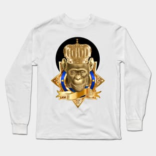 Simio Emperor or Golden Monkey King Long Sleeve T-Shirt
